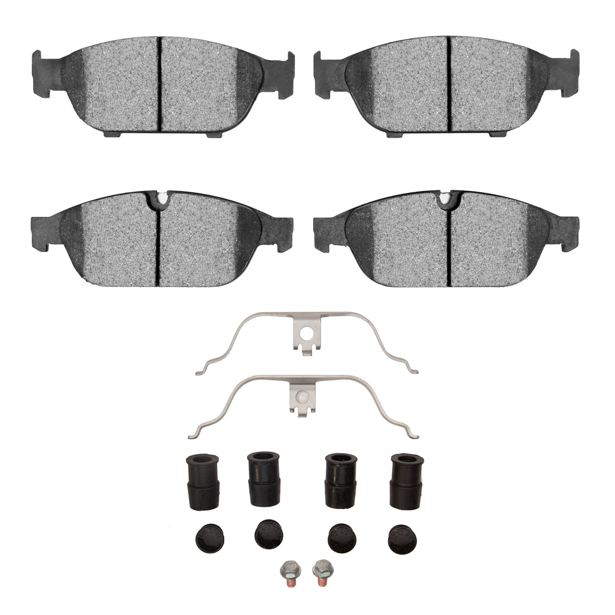 DFC 14-18 Audi A6 Quattro Front 5000 Advanced Ceramic Brake Pads and Hardware Kit