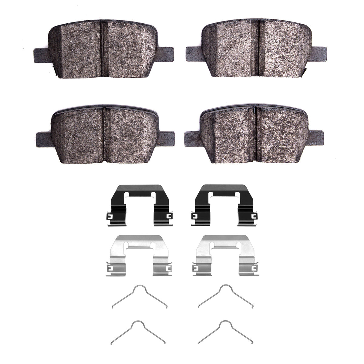 DFC 16-24 Buick Enclave Rear Euro 5000 Ceramic Brake Pads and Hardware Kit