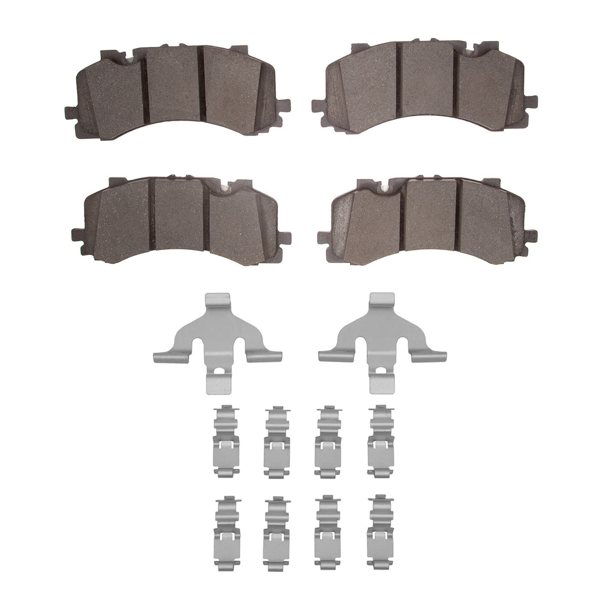 DFC 20-25 Audi S7 Front 5000 Advanced Low Metallic Brake Pads and Hardware Kit