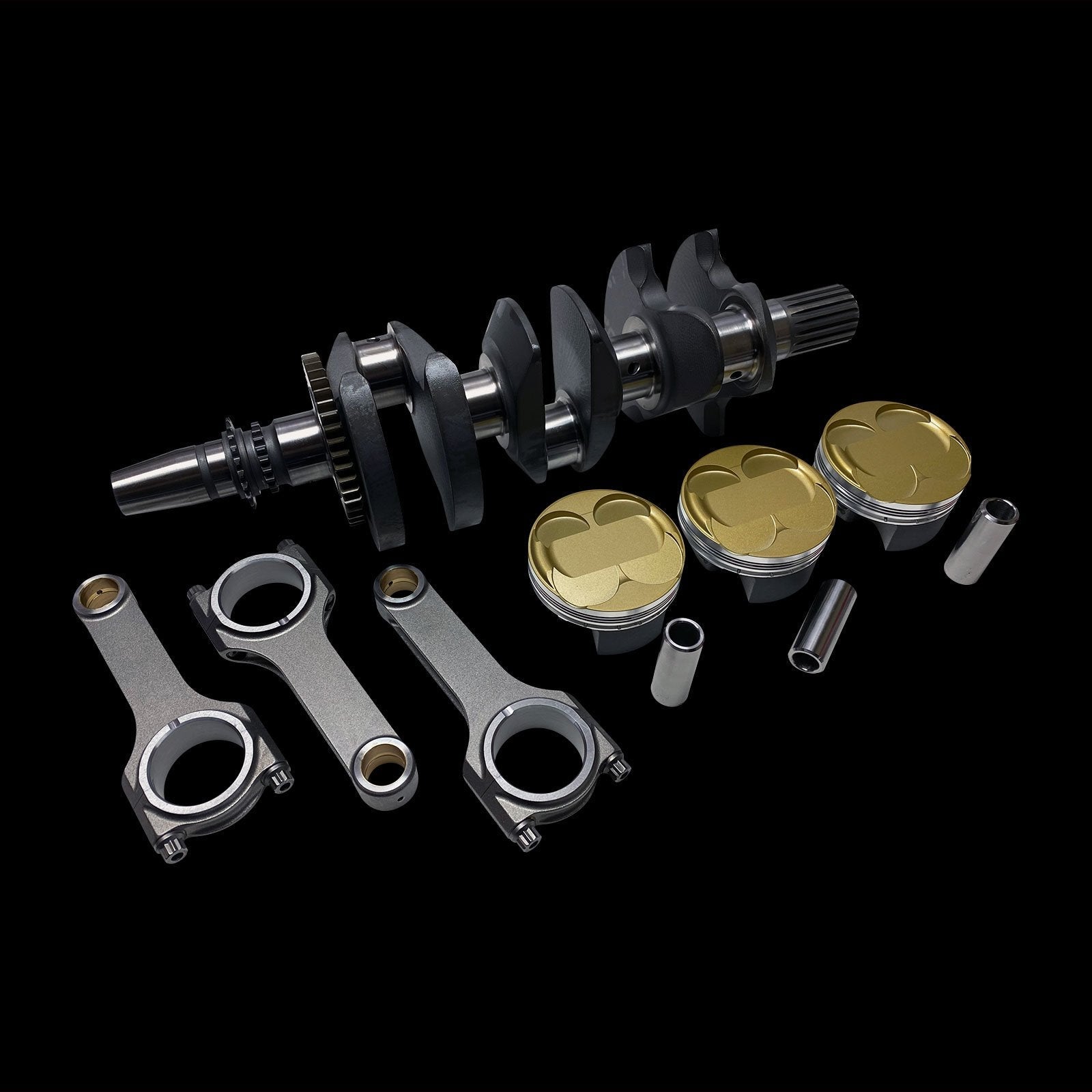 Brian Crower 2016+ Yamaha YXZ/Sidewinder Stroker Kit - 71mm Stroke Billet Crank w/ BC PRO625 Rods