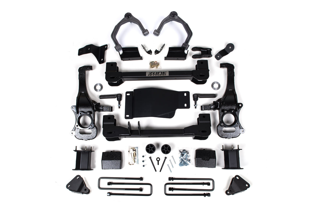 Zone Offroad 19-23 GMC Denali 1500 4WD 6in Suspension System