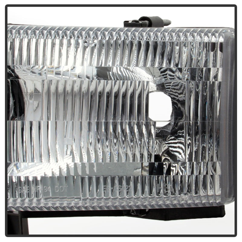 xTune Dodge Ram 1500 94-01 OEM Style Headlights w/ Corner Chrome HD-JH-DR94-OE-C
