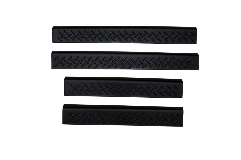 AVS 04-08 Ford F-150 Standard Cab Stepshields Door Sills 4pc - Black