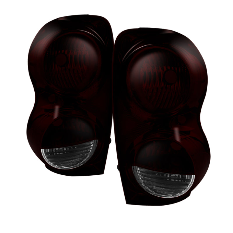 xTune Dodge Durango 2004-2009 OEM Style Tail Lights -Red Smoked ALT-JH-DDU04-OE-RSM