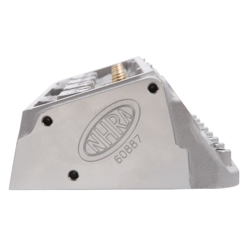 Edelbrock Cylinder Head SBC NHRA Legal 64cc Straight Plug Bare Single