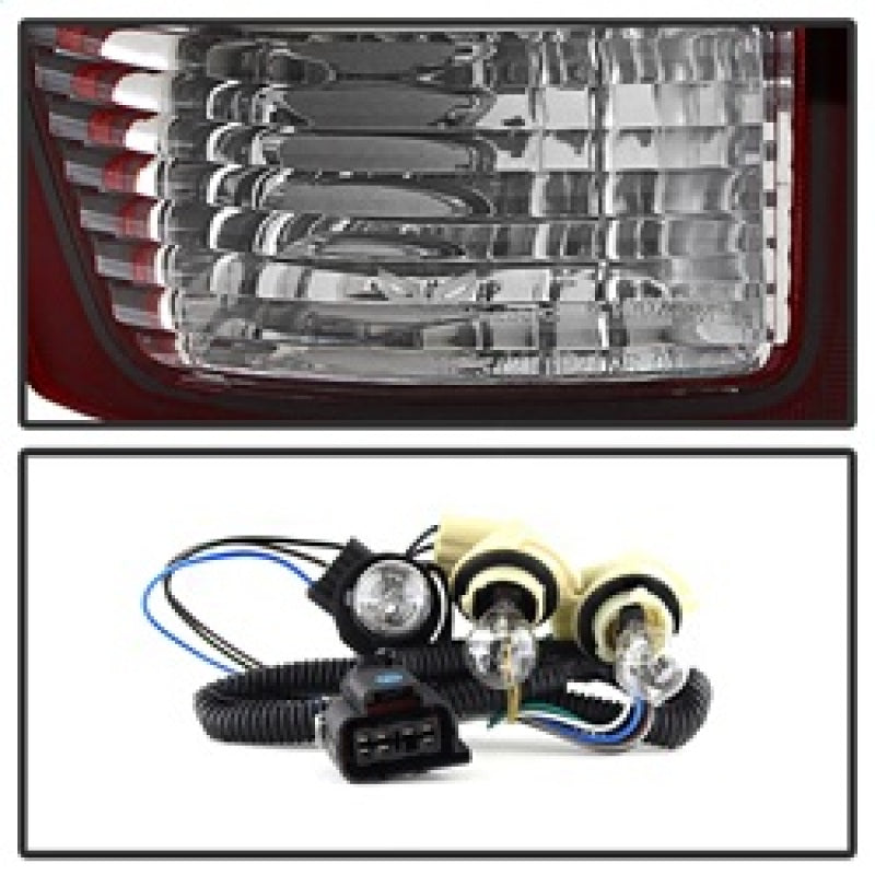 xTune Chevy Avalanche 02-06 OE Style Tail Lights Red Smoked ALT-JH-CAVA02-OE-RSM