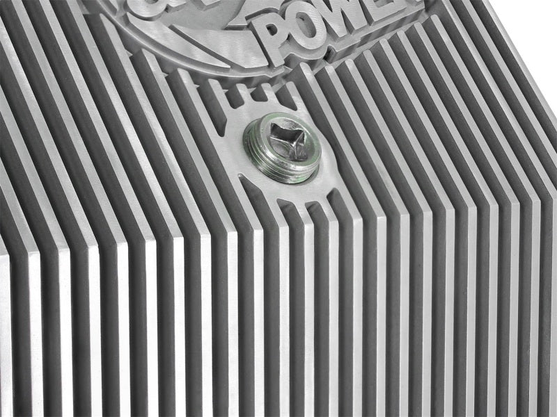 aFe Transmission Pan (Raw); Ford Diesel Trucks 03-10 V8-6.0/6.4L (td)