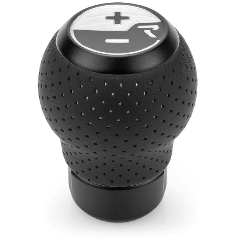 Raceseng Stratose Shift Knob (Gate 1 Engraving) M12x1.25mm Adapter - Black Matte w/Perf Leather