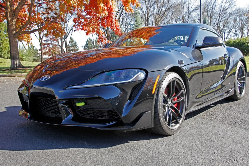 PERRIN 20-25 Toyota Supra Tow Hook Kit (Front) - Neon Yellow