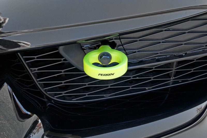 PERRIN 20-25 Toyota Supra Tow Hook Kit (Front) - Neon Yellow