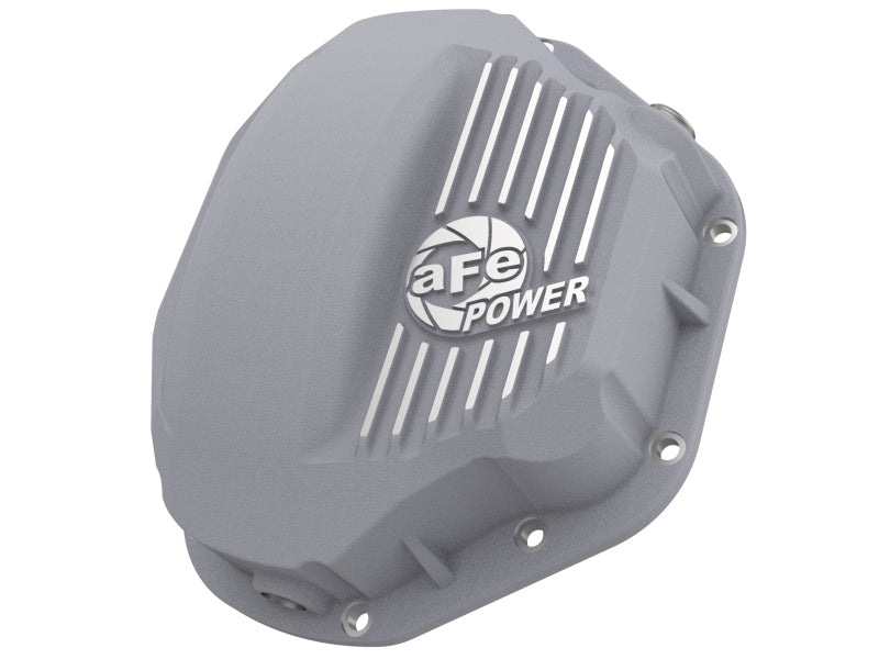 aFe Rear Differential Cover (Raw; Street Series); Dodge Diesel Trucks 94-02 L6-5.9L (td)