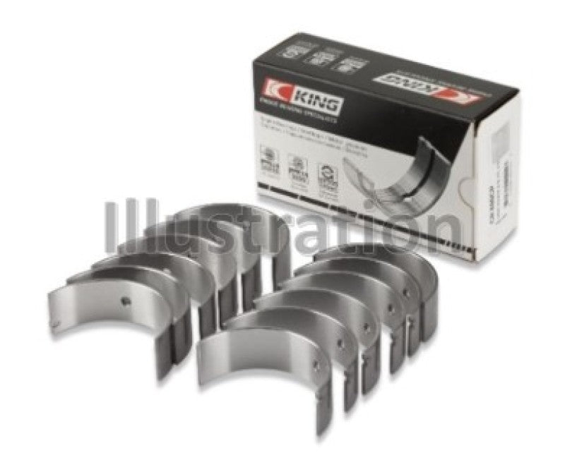 King Engine Bearings GM 2.8L/3.4L V6 (Size 0.25) Connecting Rod Bearings Set of 6