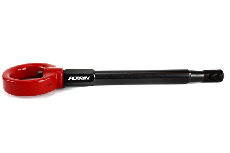 PERRIN 08-14 Subaru WRX & STI / 08-11 Impreza / 05-09 Legacy Tow Hook Kit (Front) - Red