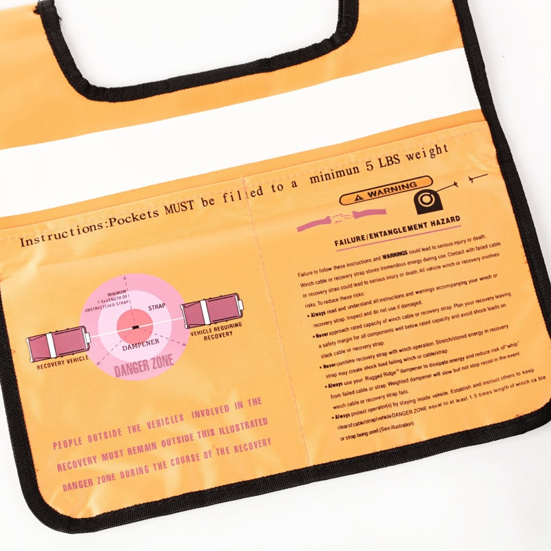 Rugged Ridge Snatch Block with Damper Kit 30000lbs