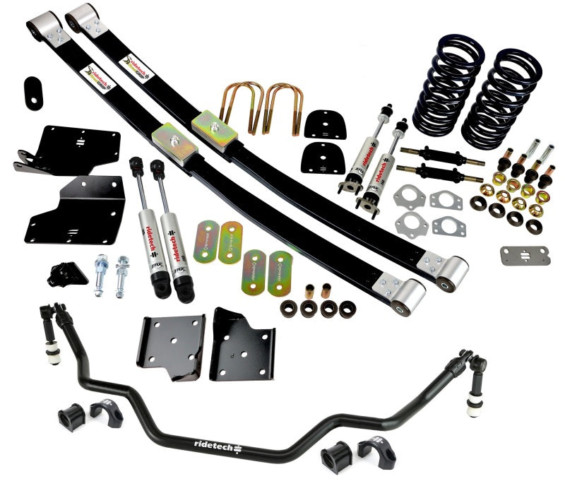 Ridetech 64-66 Ford Mustang StreetGRIP Suspension System w/ Front Bushing Kit