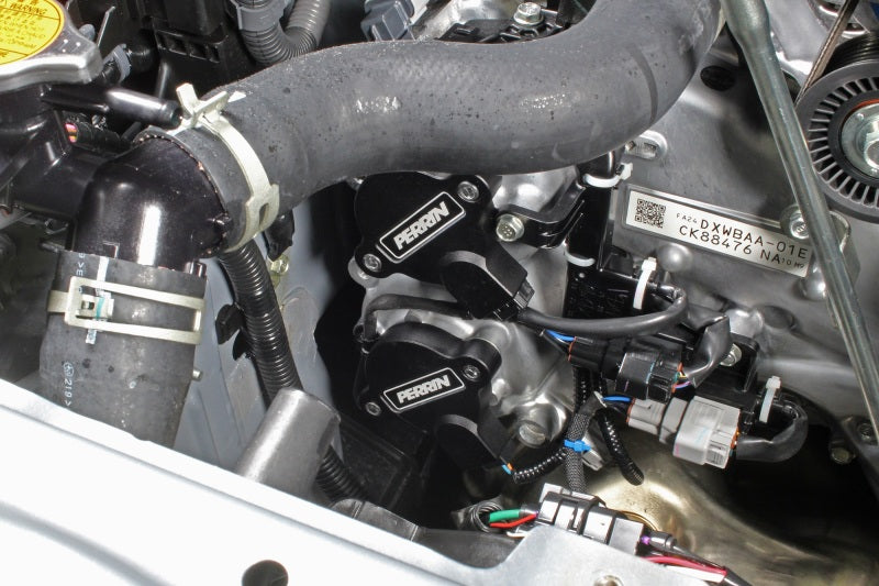 PERRIN 13-25 Subaru BRZ / Scion FR-S / Toyota 86 & GR86 Cam Solenoid Cover - Black