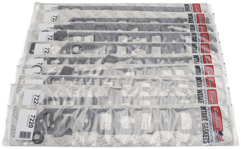 Edelbrock 10 Pack of 7220 Intake Gasket Sets