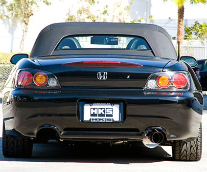 HKS 00-09 S2000 Hi Power Racing Version Exhaust w/ Ti Tip (SUS304 NO COATING)