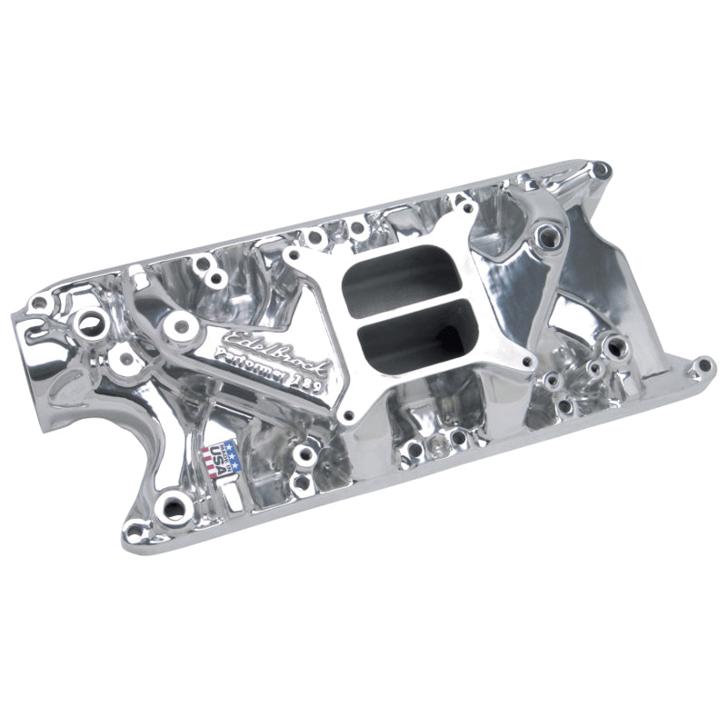 Edelbrock Perf 289 w/ O EGR Polished Manifold
