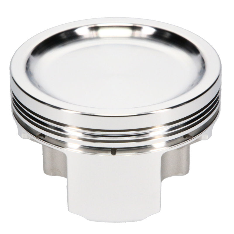 JE Pistons Nissan 91-98 240SX KA24DE 89.0mm Bore Std. Size -4 Dome Vol F Skirt Pistons - Set of 4