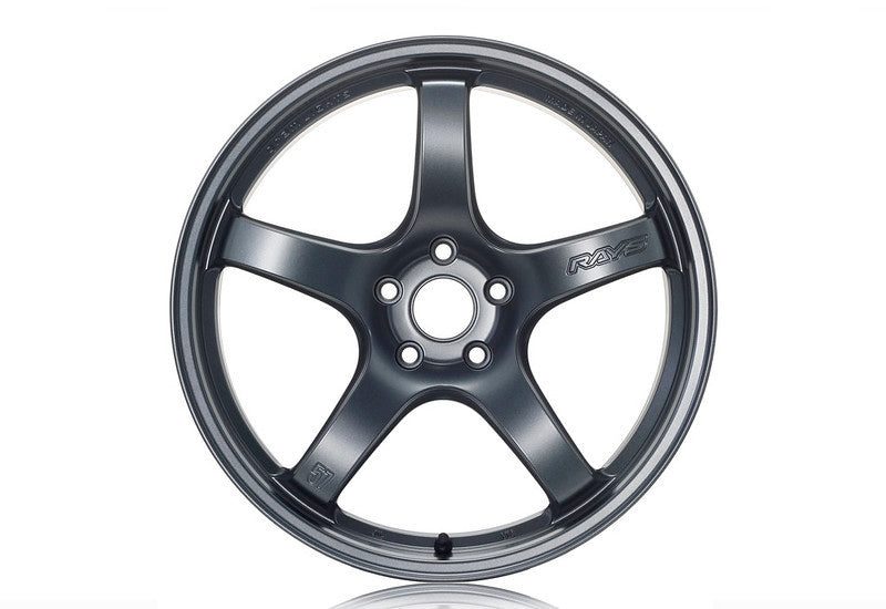 Gram Lights 57CR 18x7.5 +50 5x114.3 Gunblue 2 Wheel