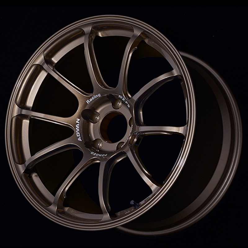 Advan RZ-F2 18x8.5 +50 5x114.3 Racing Umber Bronze Wheel