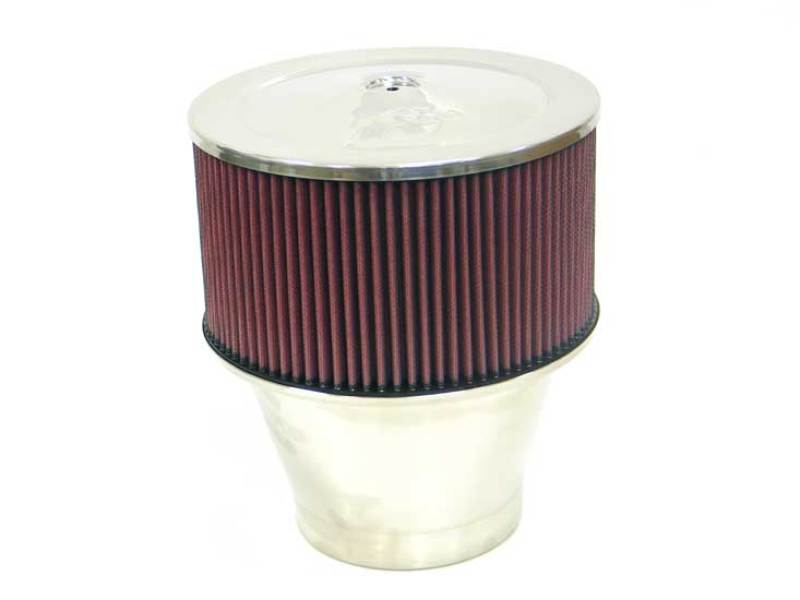 K&N Marine 5.125in Flange ID x 9in OD x 10.5in H Round Straight Flame Arrestor
