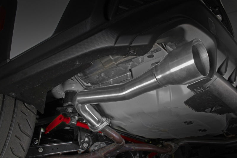 PERRIN 15-21 Subaru STI/15-25 WRX SS Dual Tip Axle Back Exhaust (Fits OE/AM Ctr Pipes)