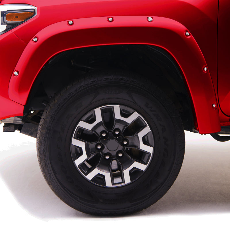 EGR 11-15 Ford Super Duty Bolt-On Look Color Match Fender Flares - Set - Race Red