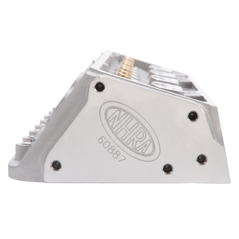 Edelbrock Cylinder Head SBC NHRA Legal 64cc Straight Plug Bare Single