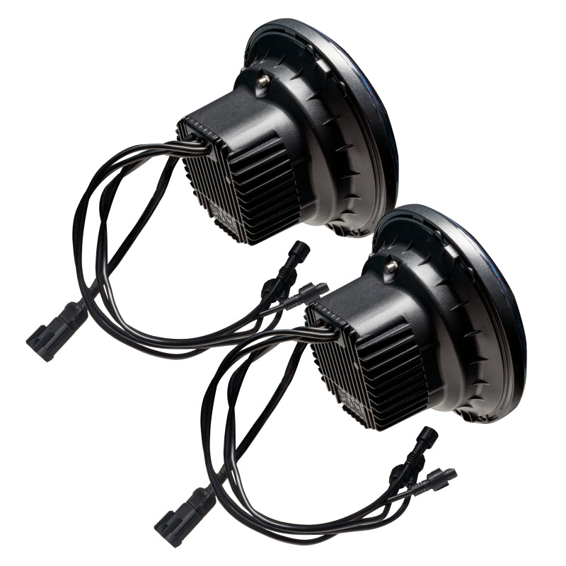 ORACLE Lighting 0718 Jeep Wrangler JK Oculus 7in ColorSHIFT Bi-LED Projector Headlights