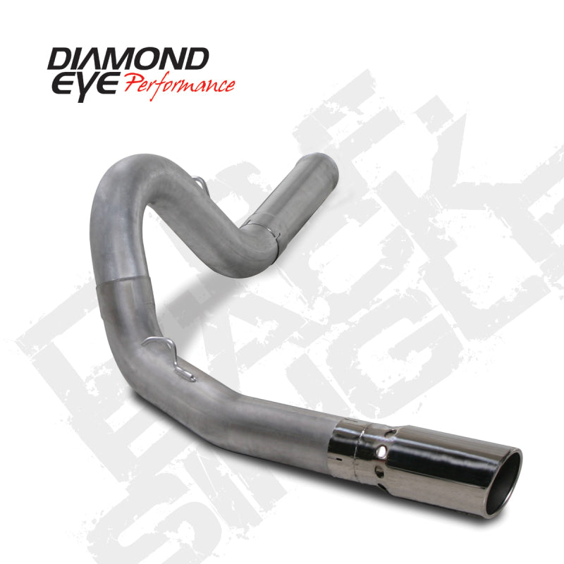 Diamond Eye KIT 5in DPF-BACK Single AL: 2011-2015 CHEVY 6.6L 2500/3500