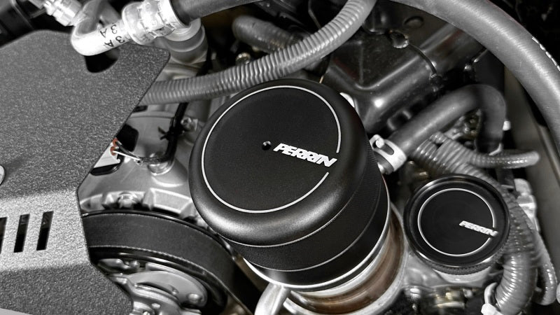 PERRIN 15-25 Subaru WRX & 13-25 BRZ/FR-S/86/GR86 Oil Filter Cover - Black