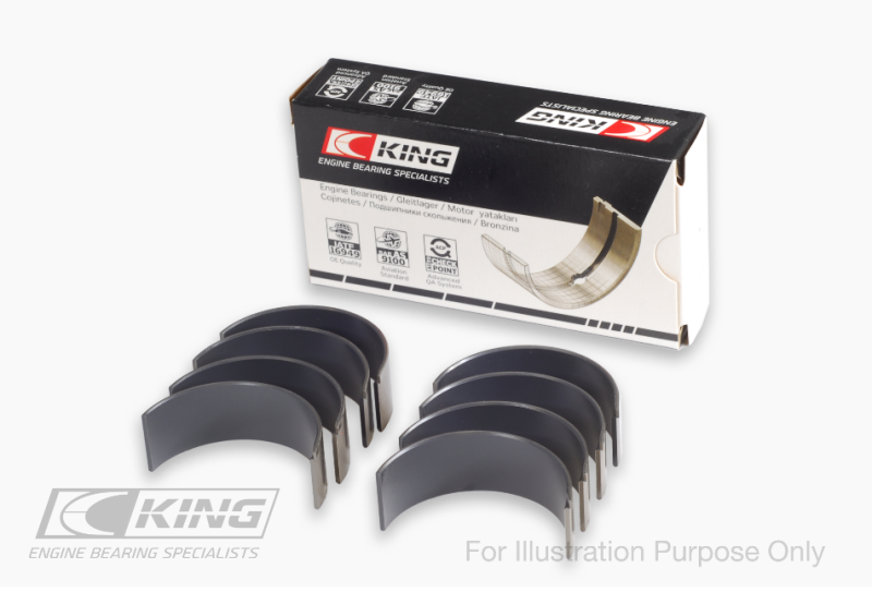 King Engine Bearings Ford Ecoboost 2.0L / 2.3L (Size 0.75) Connecting Rod Bearing Set