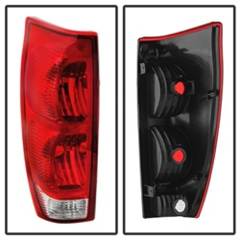 xTune Chevy Avalanche 02-06 Driver Side Tail Lights - OEM Left ALT-JH-CAVA02-OE-L