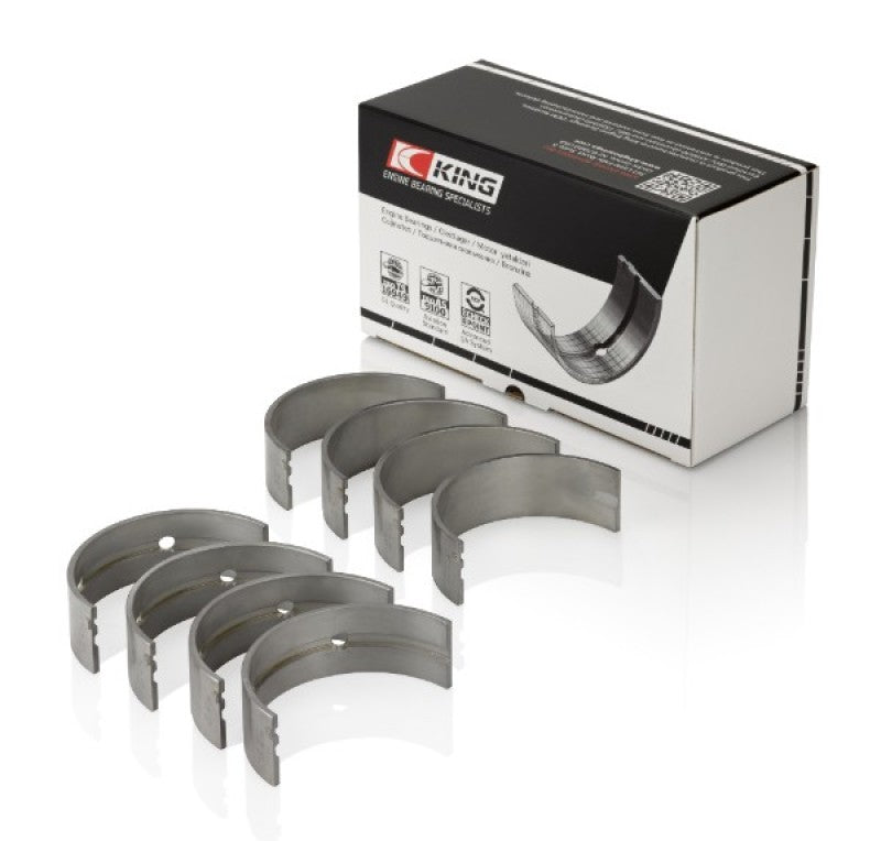 King Engine Bearings 2005-2012 Nissan VQ40DE 6 Cyl Performance Main Bearing Set - Size STD
