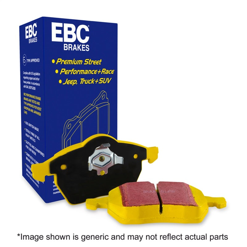 EBC 2022+ Volkswagen Golf R/GTI (Mk8) Yellowstuff Rear Brake Pads