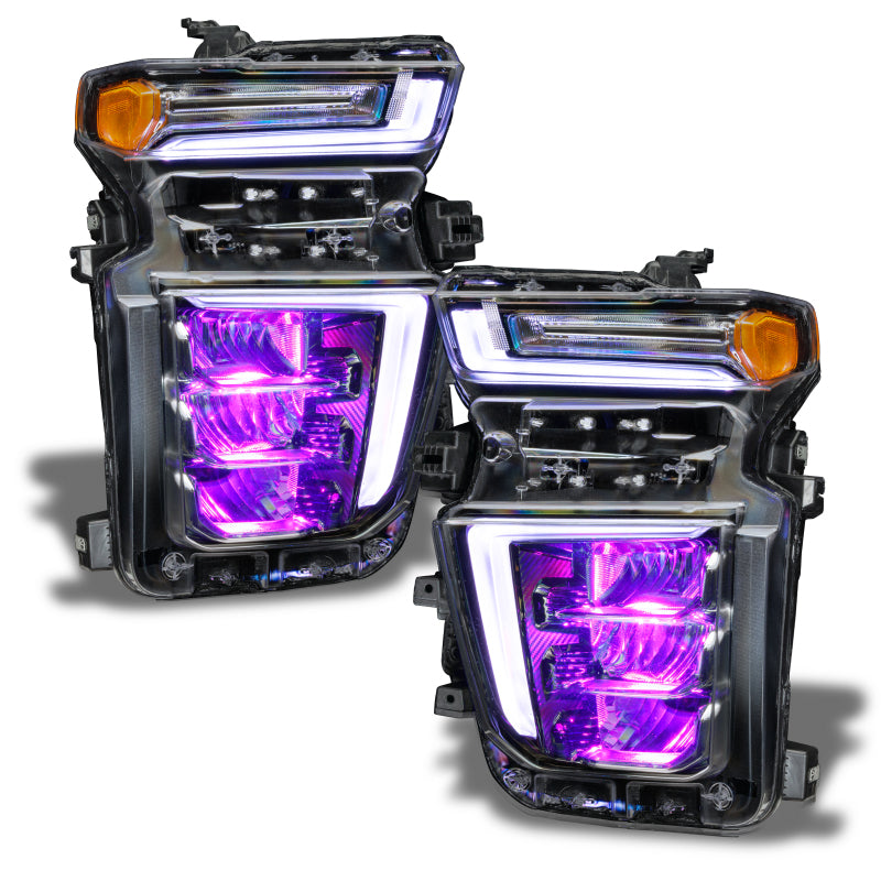 Oracle 20-21 Chevy Silverado HD 2500RGB Headlight Demon Eye Kit - w/o Controller