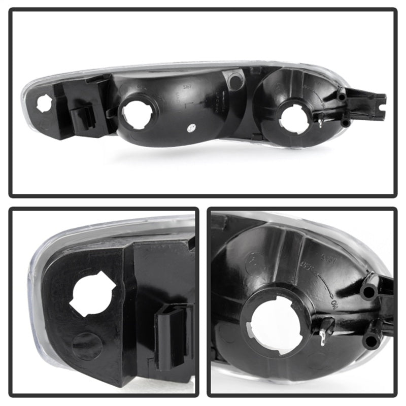 xTune GMC Sierra Denali 00-06 Bumper Lights Clear CBL-GD00-C