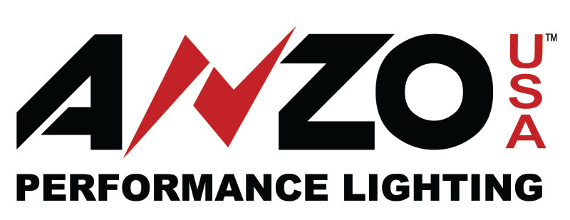 ANZO 2002-2004 Acura RSX Crystal Headlights Black