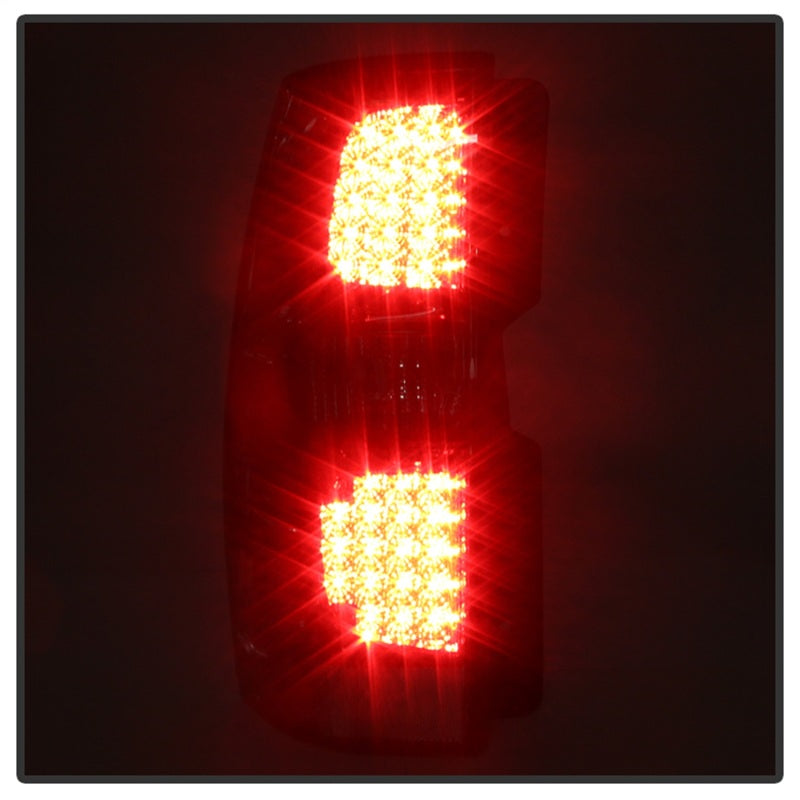 xTune Mc Yukon/Yukon Denali 07-14 LED Tail Lights Black Smoked ALT-JH-CSUB07-LED-G2-BSM