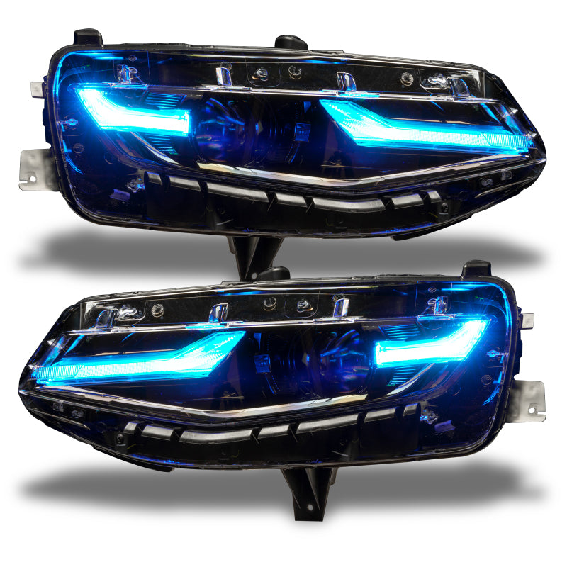 Oracle 19-21 Chevy Camaro LS/LT RGB+A Headlight DRL  Kit - ColorSHIFT w/o Controller