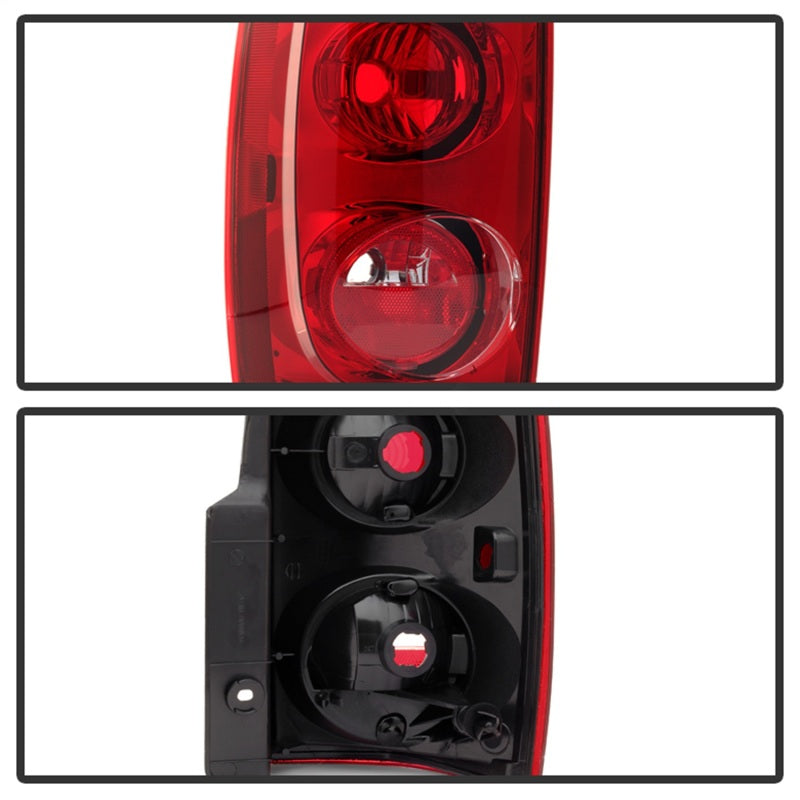 xTune GMC Yukon Xl 1500/2500 2007-2012 Driver Side Tail Lights - OEM Left ALT-JH-GYXL07-OE-L