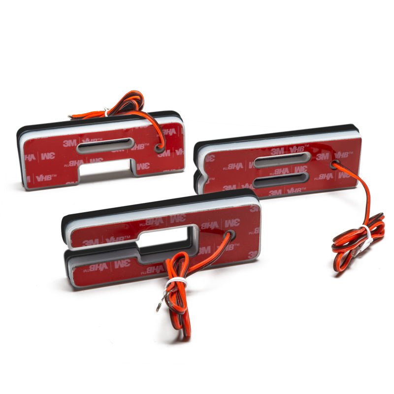 ORACLE Lighting Universal Illuminated LED Letter Badges - Matte Blk Surface Finish - R