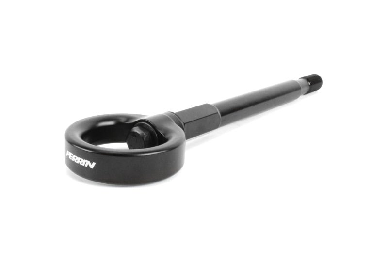 PERRIN 15-17 Subaru WRX & STI / 13-17 Crosstrek / 12-16 Impreza Tow Hook Kit (Front) - Flat Black