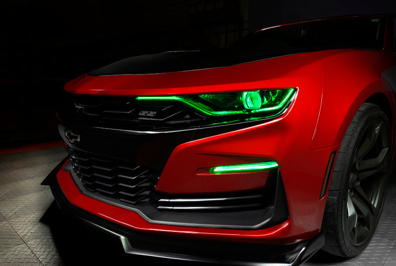 Oracle 19-21 Chevy Camaro SS/RS RGBW+A Headlight DRL  Kit - ColorSHIFT w/o Controller