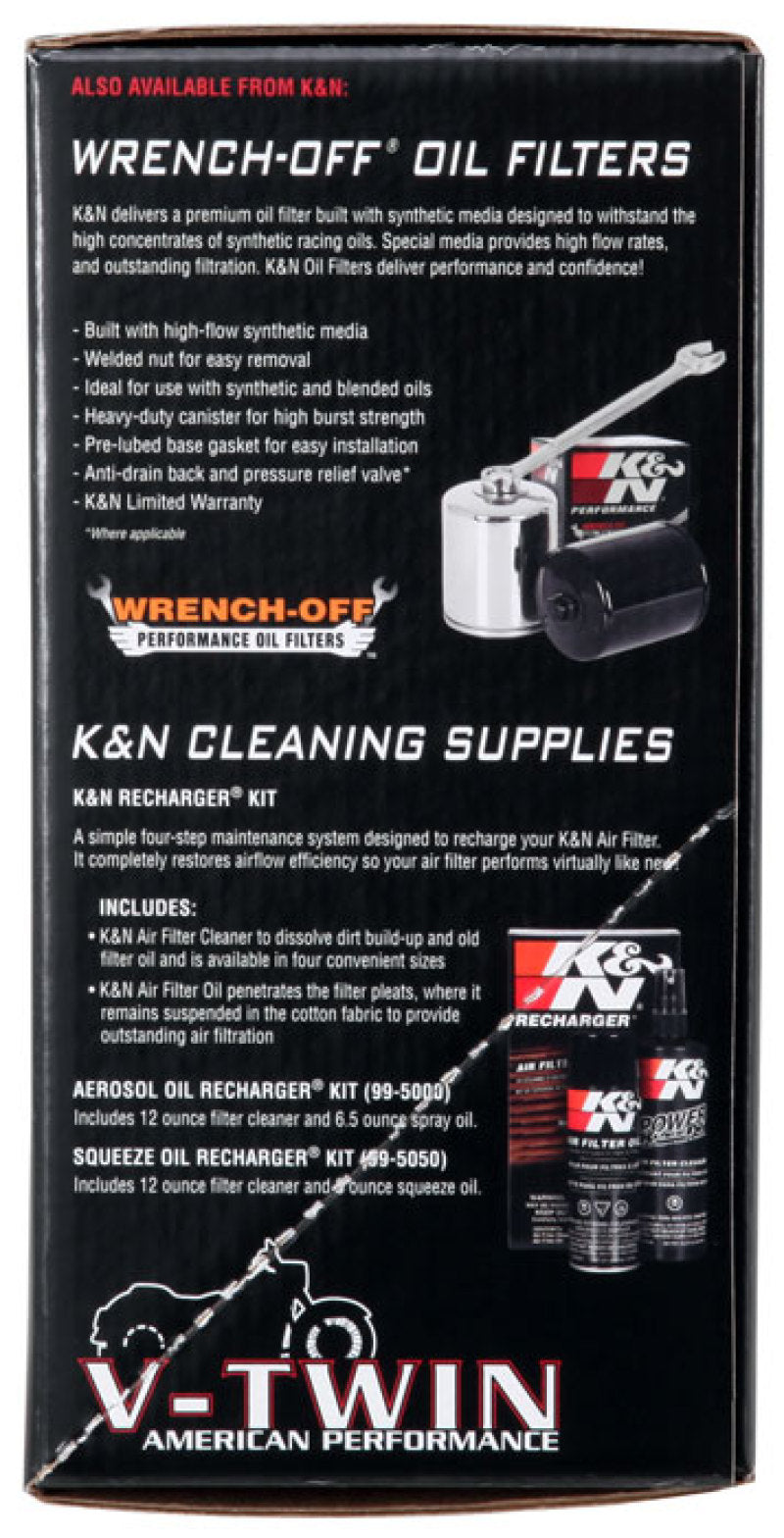 K&N 01-14 Harley-Davidson Softail DYNA Performance Intake Kit