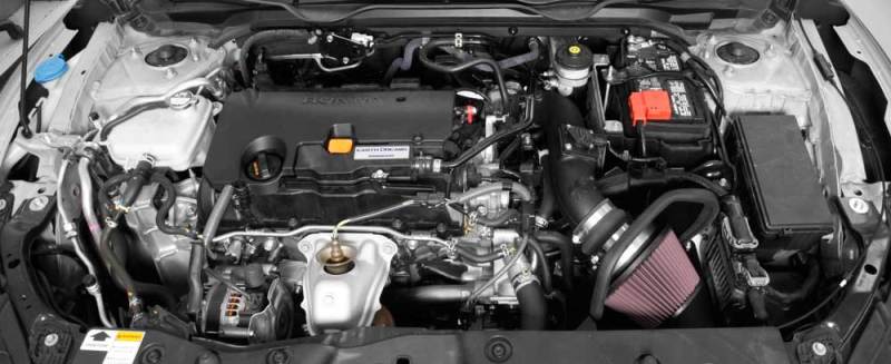 K&N 16-17 Honda Civic (Will Not Fit Type R) L4-2.0L AirCharger Performance Air Intake Kit