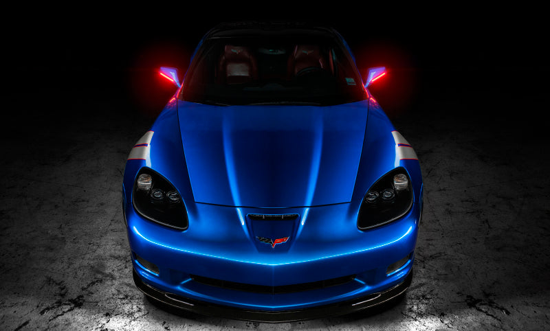 Oracle 05-13 Chevrolet Corvette C6 Concept Side Mirrors - Unpainted - No Color