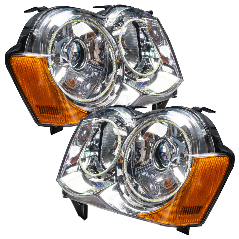 Oracle 08-10 Jeep Grand Cherokee SMD HL - HID - ColorSHIFT w/ BC1 Controller